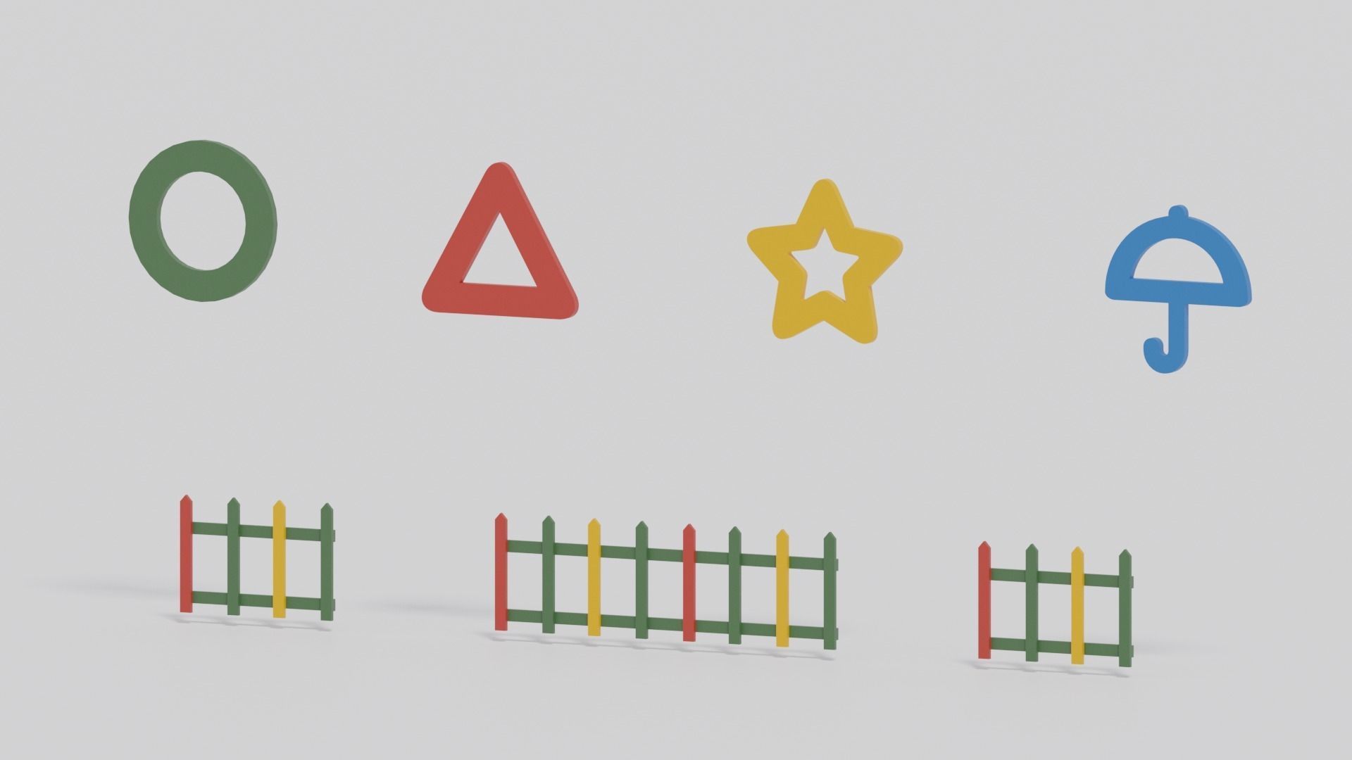 Squid Game Curly Cookies 3D model_10