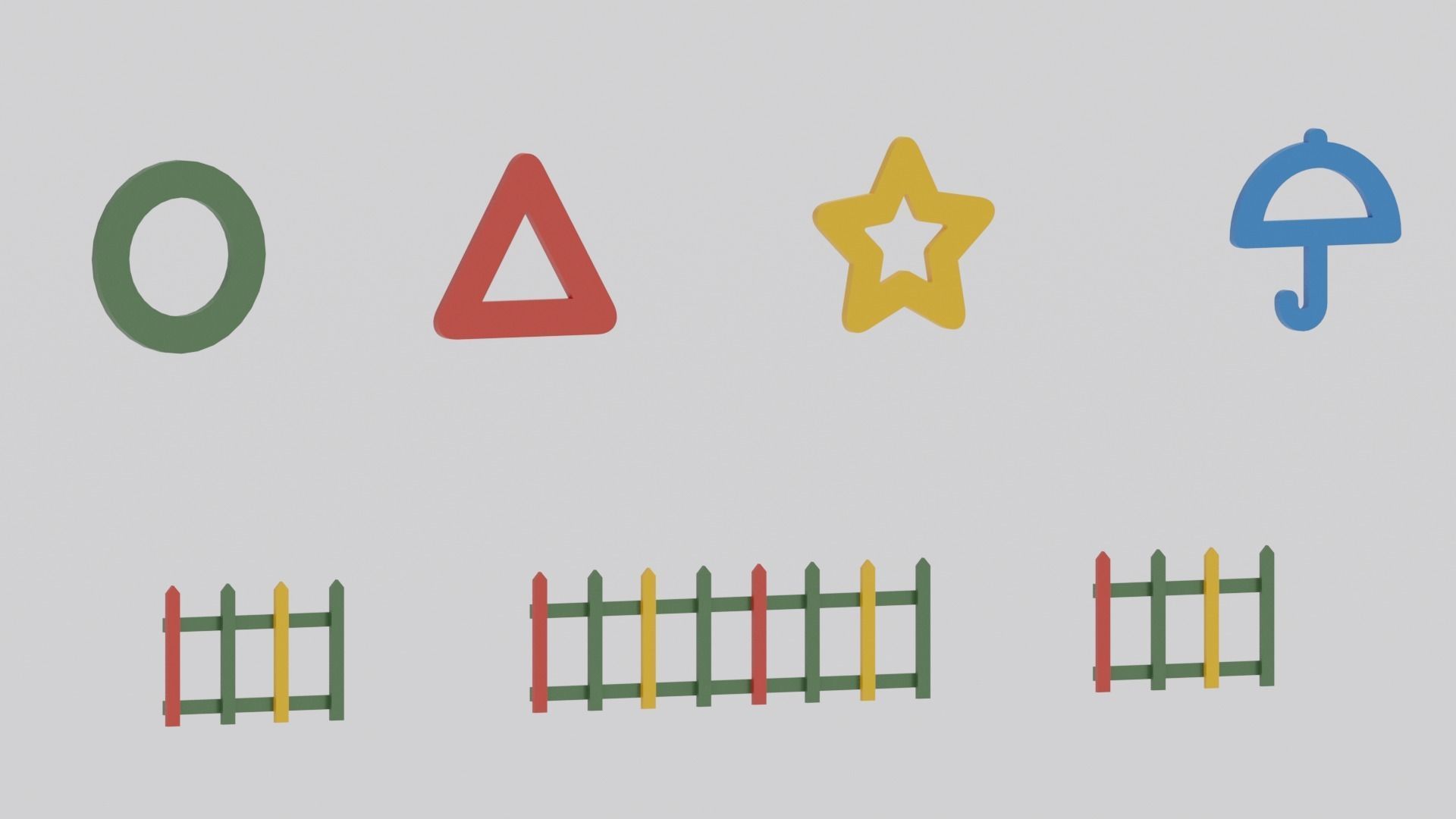 Squid Game Curly Cookies 3D model_8