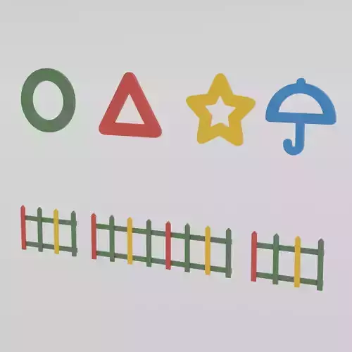 Squid Game Curly Cookies