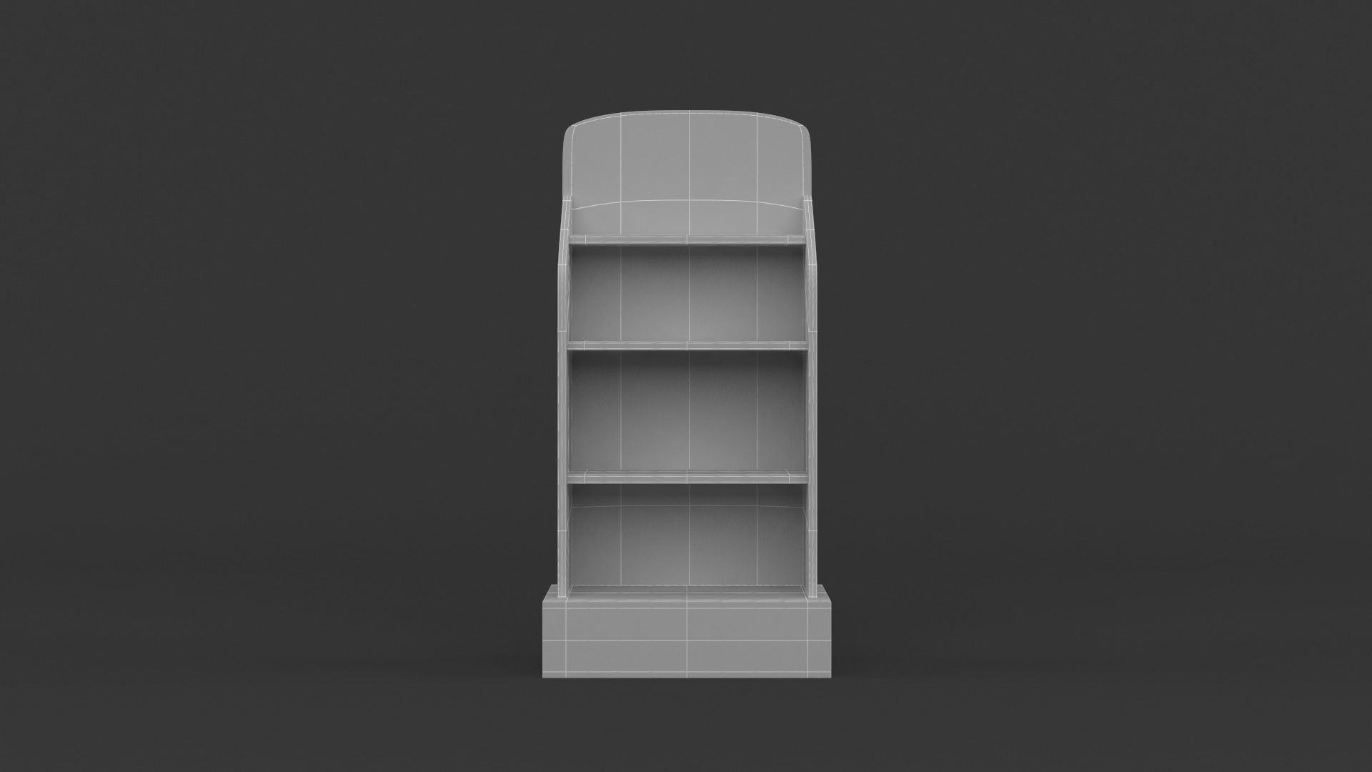 Empty Retail Shelves 3D model_18