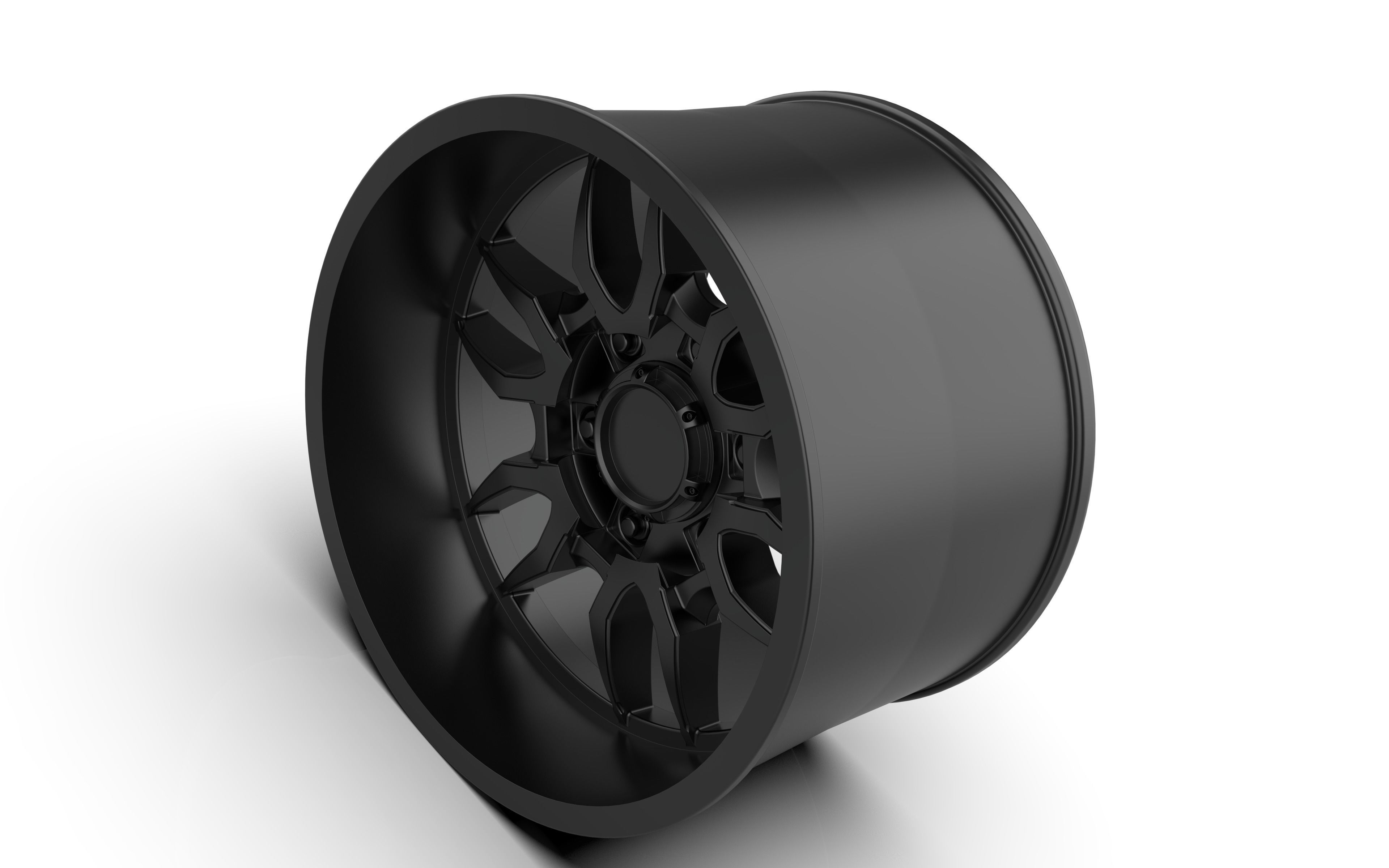 WHEEL RIM DESIGN  3D print model_3