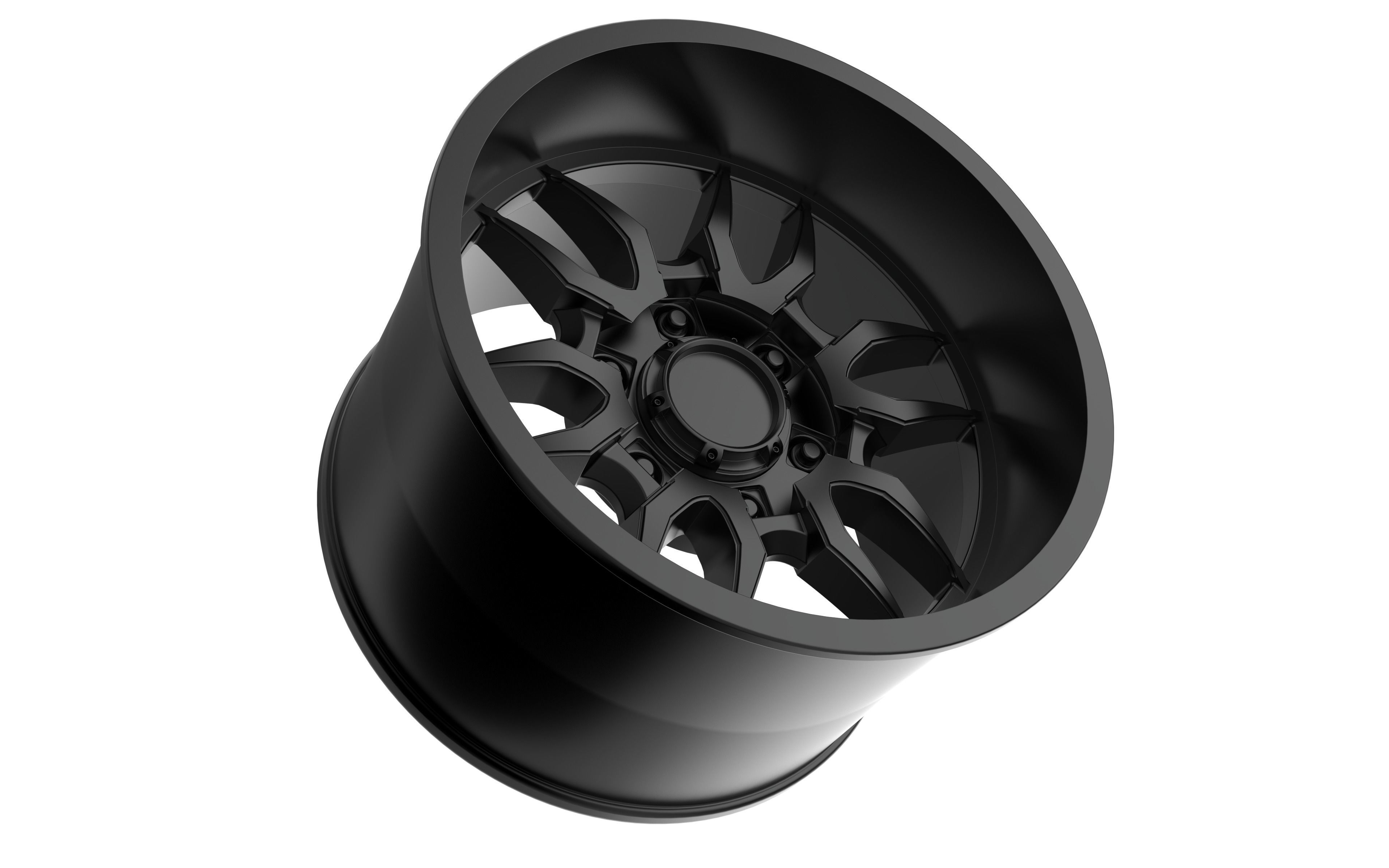 WHEEL RIM DESIGN  3D print model_4