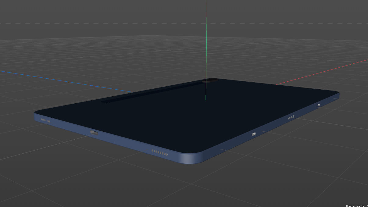 Samsung Galaxy Tab S7 Dummy 3D model_3
