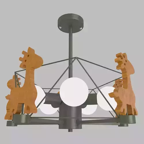 GIRAFFE Chandelier 3D model