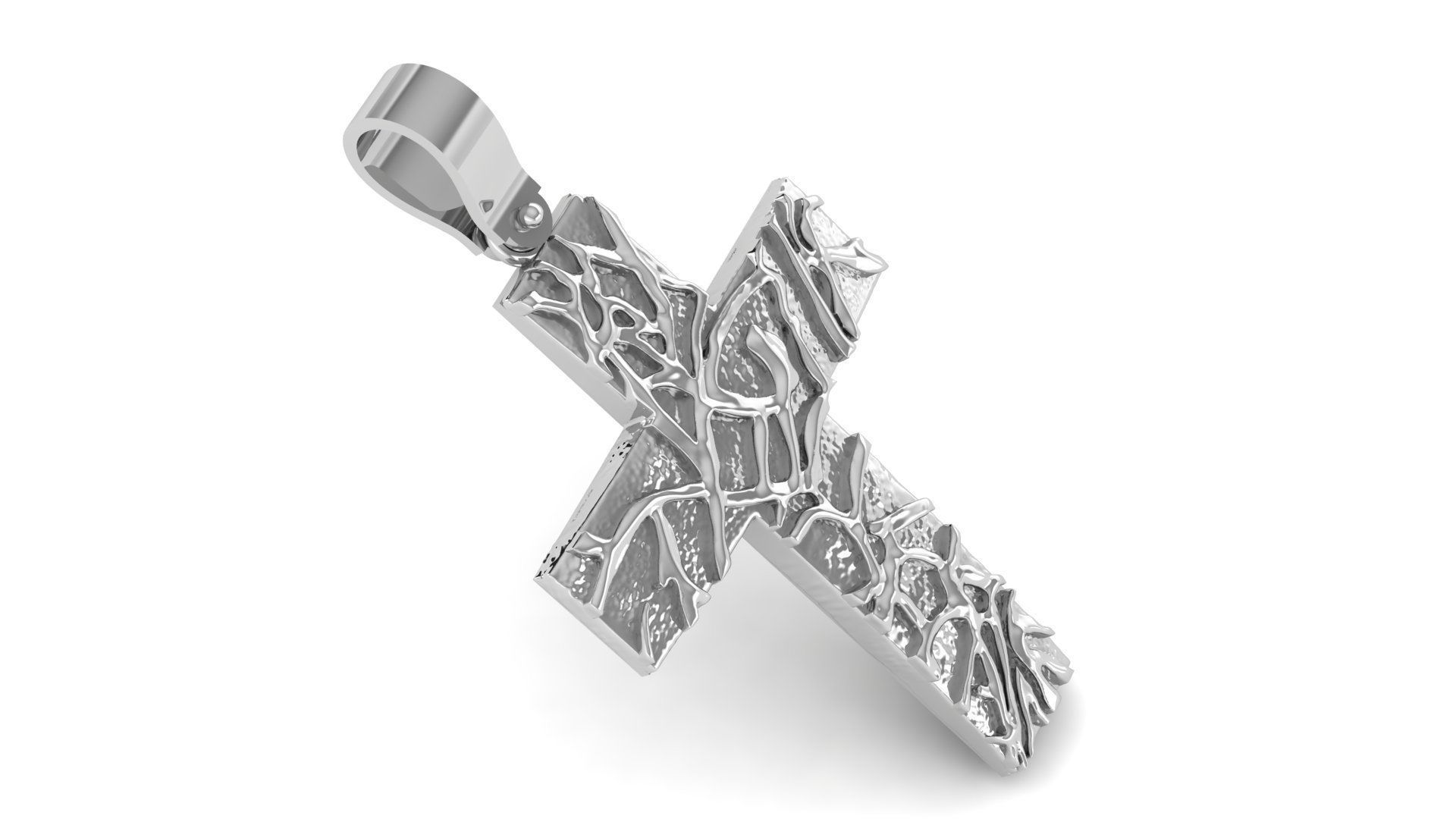 CROSS PENDANT CR05 3D print model_1