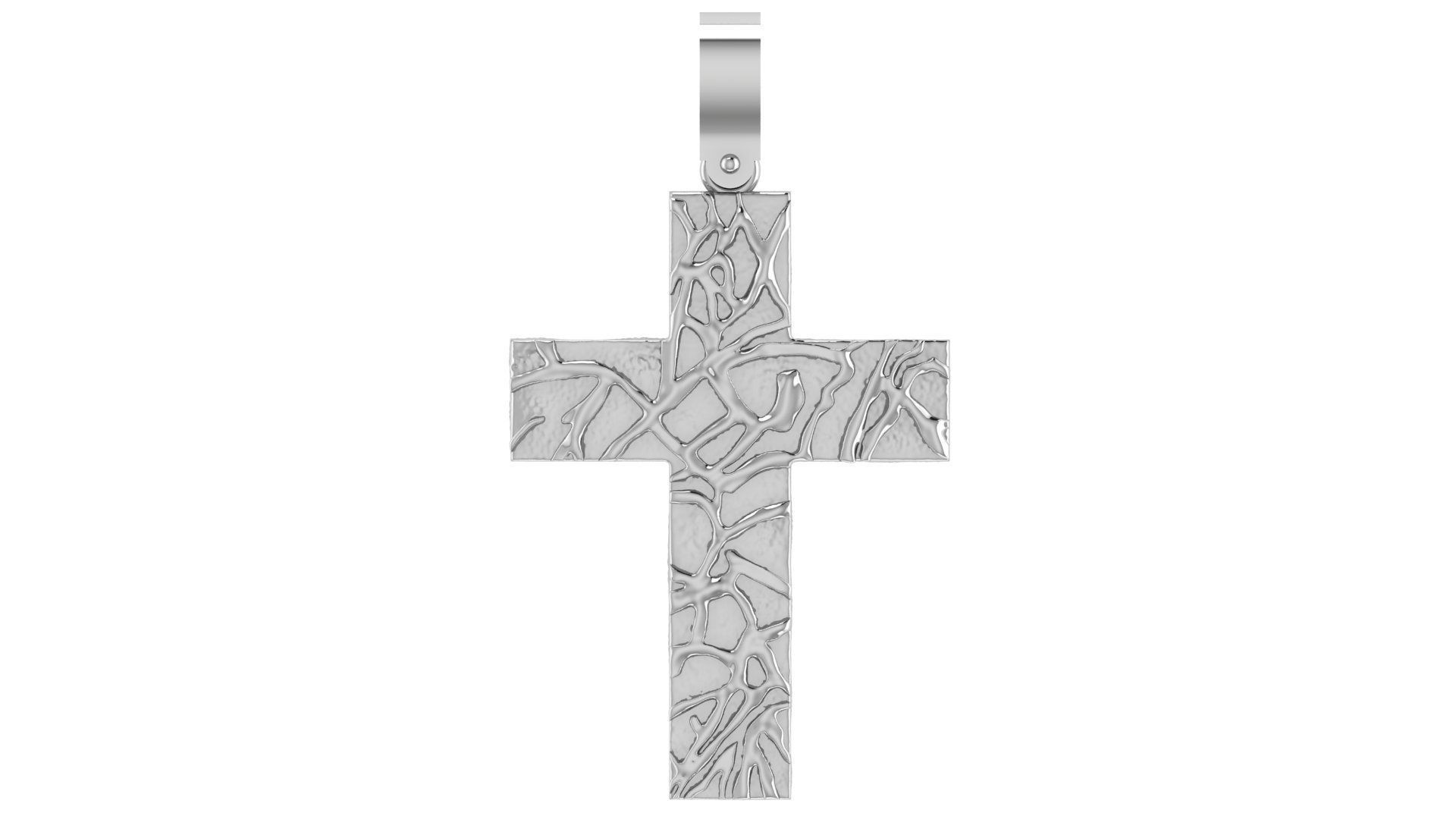 CROSS PENDANT CR05 3D print model_4