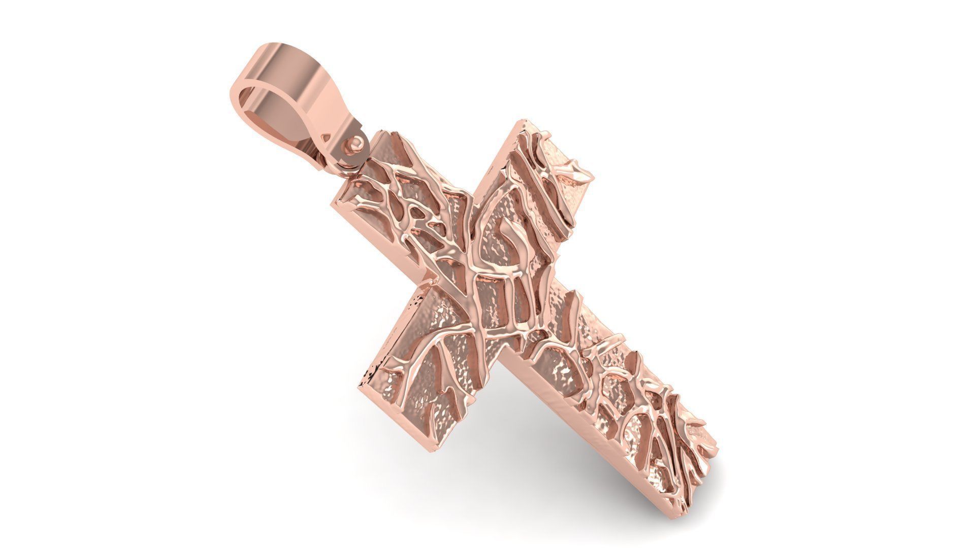CROSS PENDANT CR05 3D print model_2