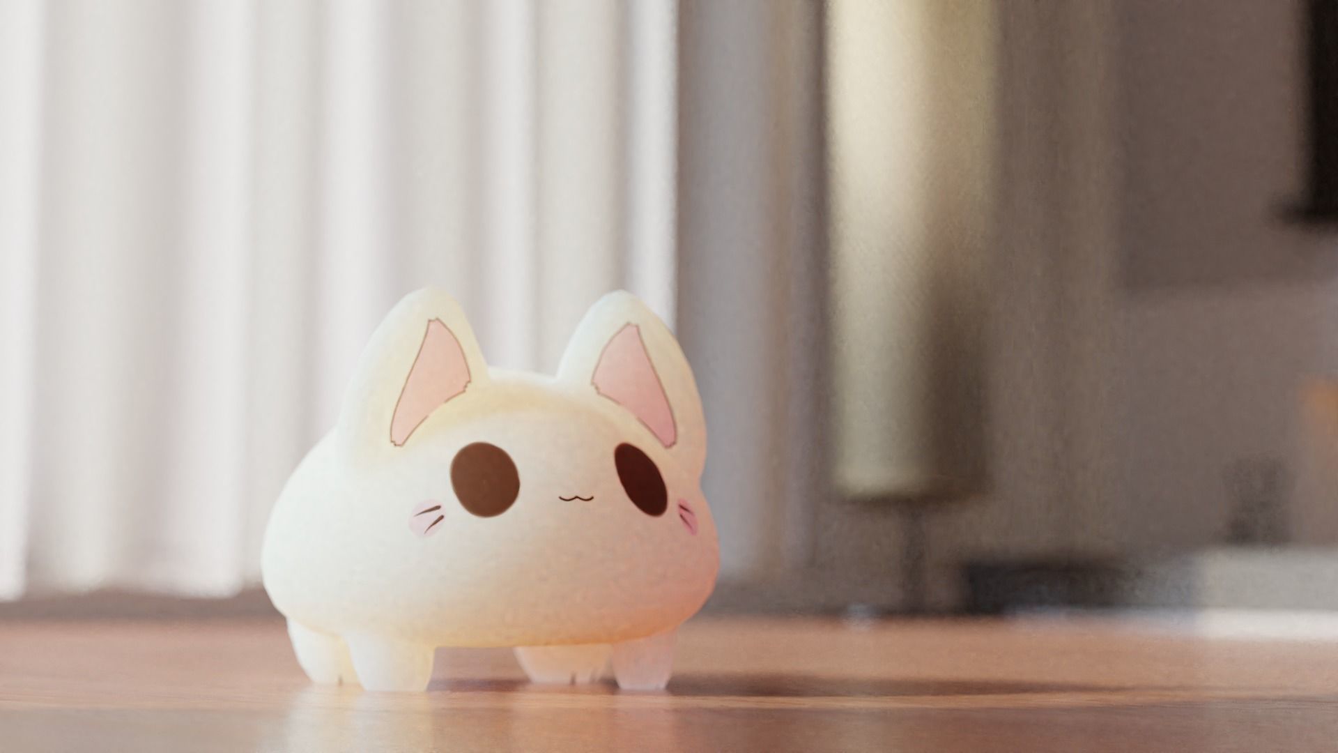 Hover Kitty VRCHAT READY Tabbies Pack Low-poly 3D model_2
