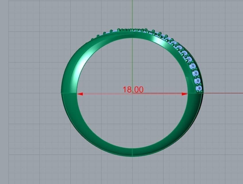 ring jewelry 3D print model_6