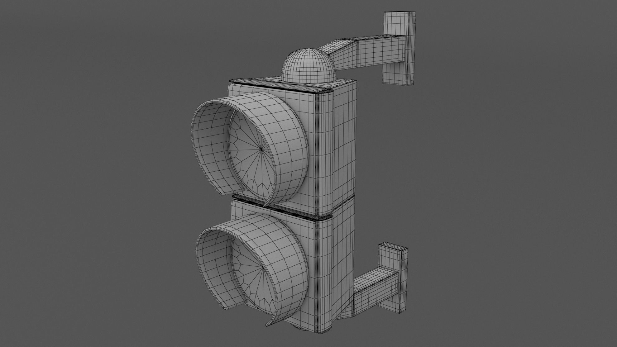 Traffic Light 04 3D model_7