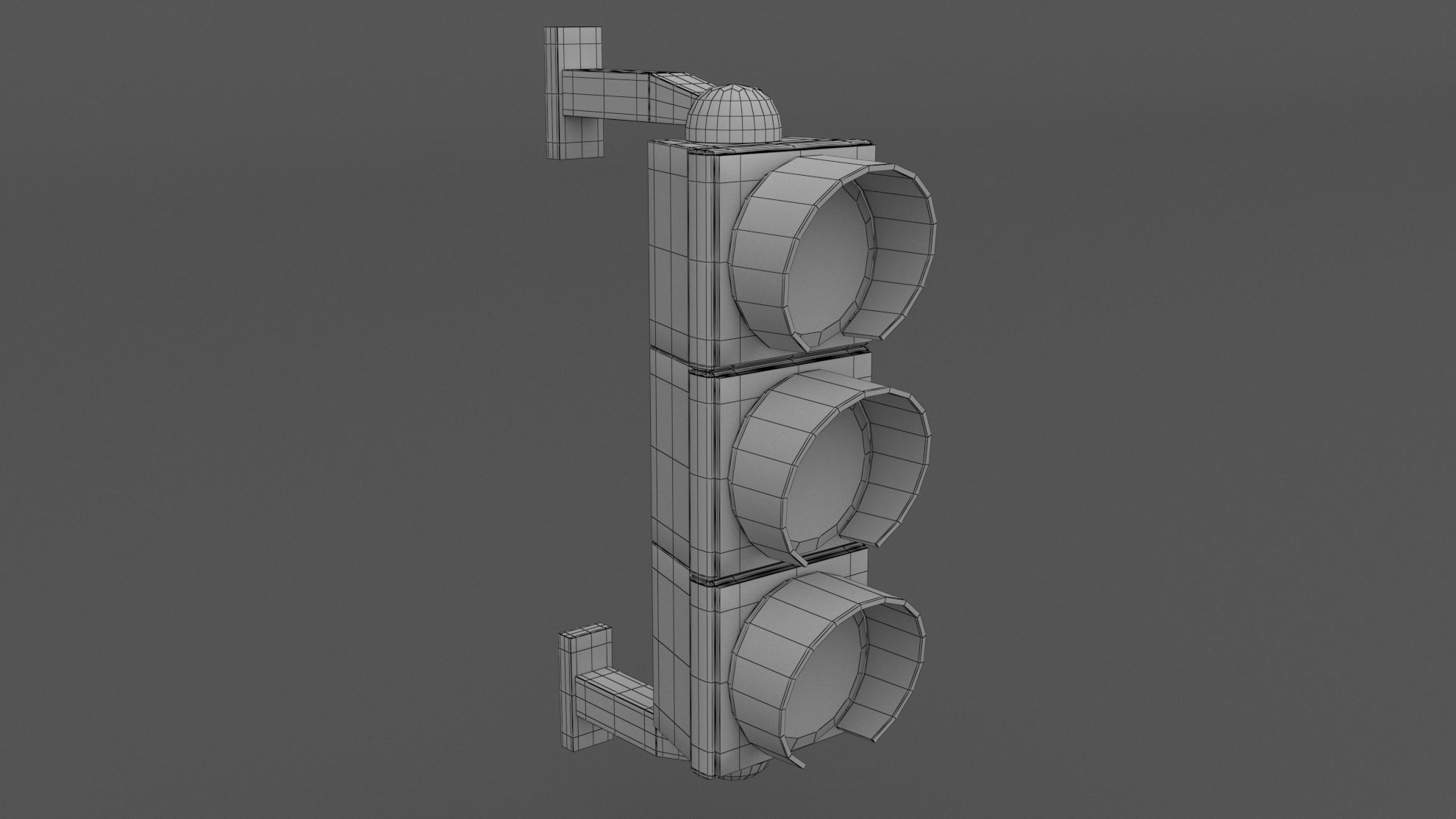 Traffic Light 06 3D model_5