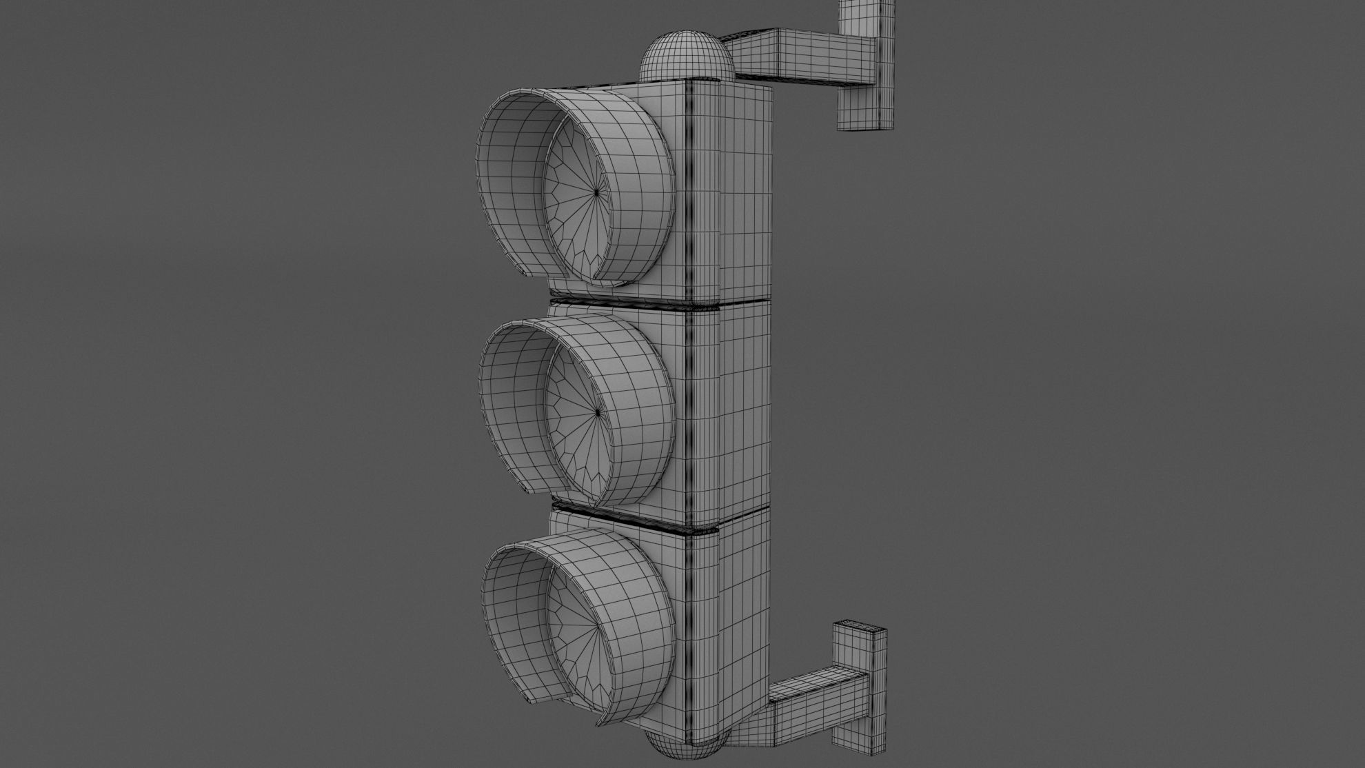 Traffic Light 06 3D model_7