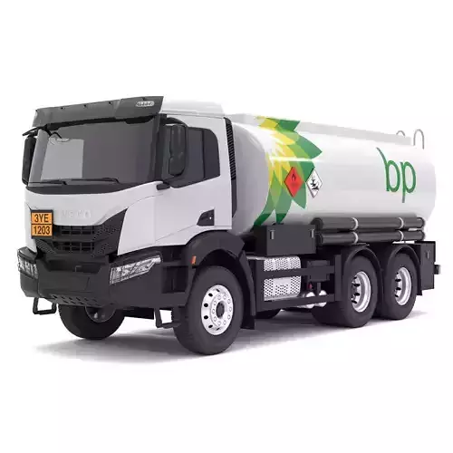 Iveco T-WAY 2021 Bp Fuel Tanker 3D model
