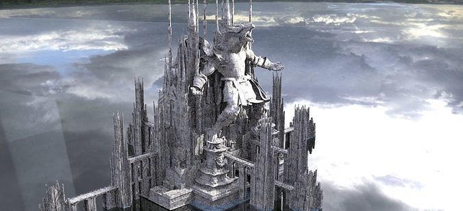 Werewolf Temple of lycanthropy 3D model