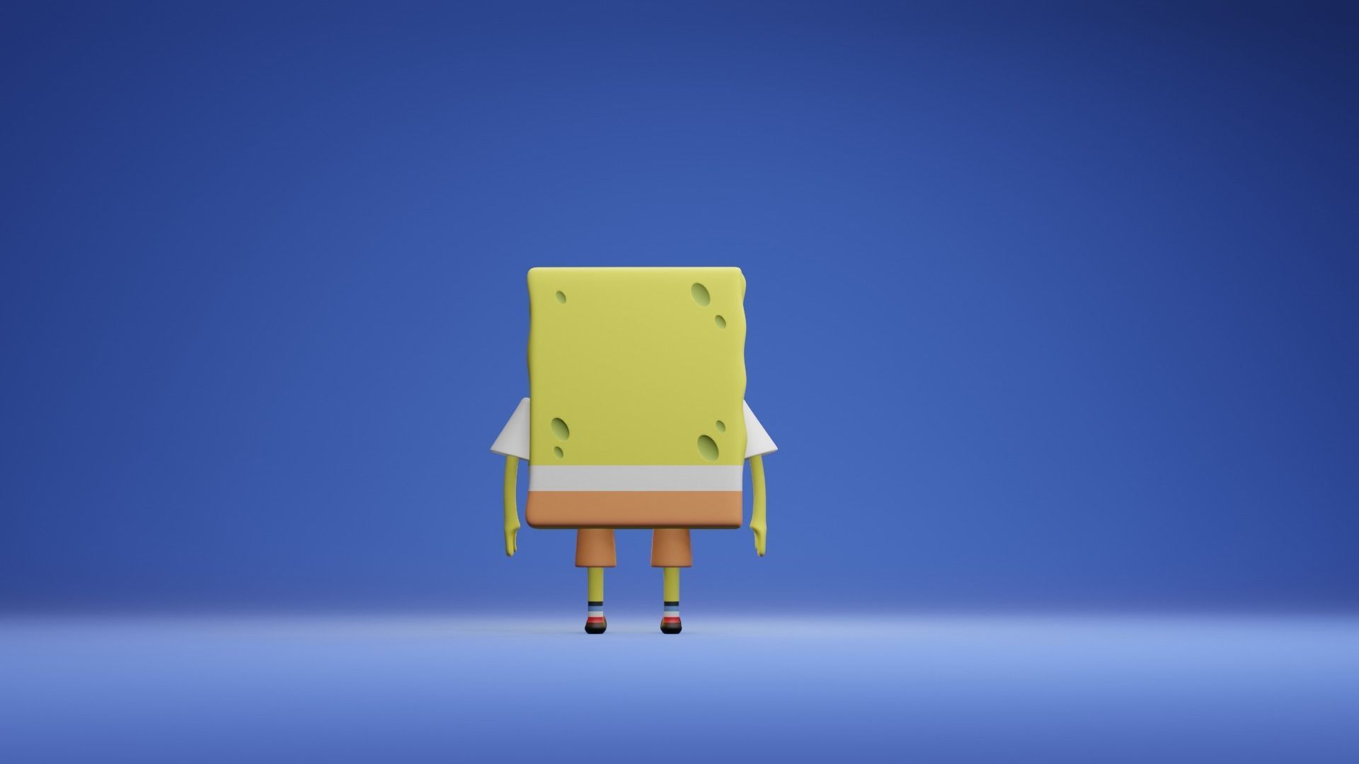 Spongebob Squarepants Character 3D model_3