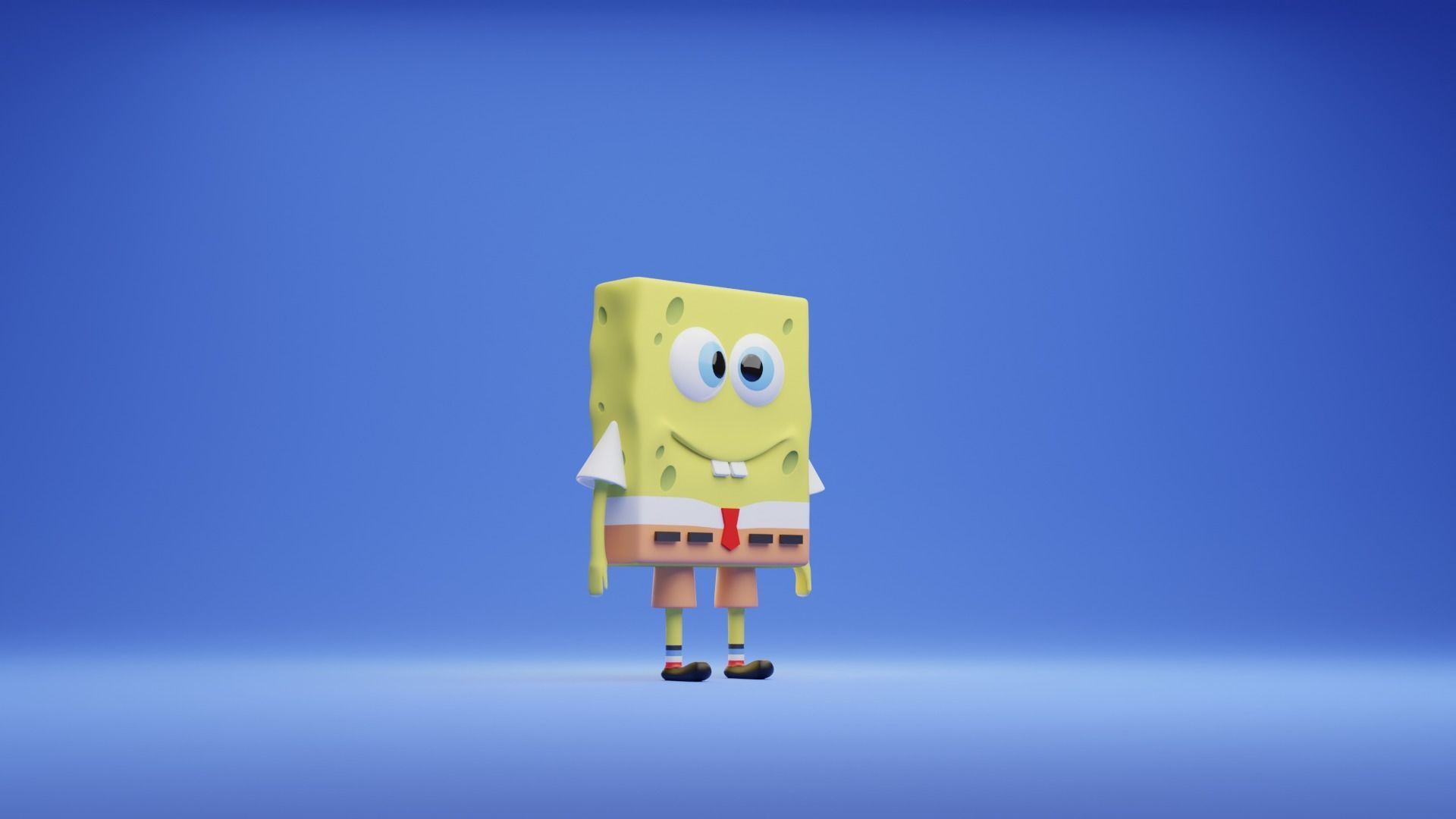 Spongebob Squarepants Character 3D model_4