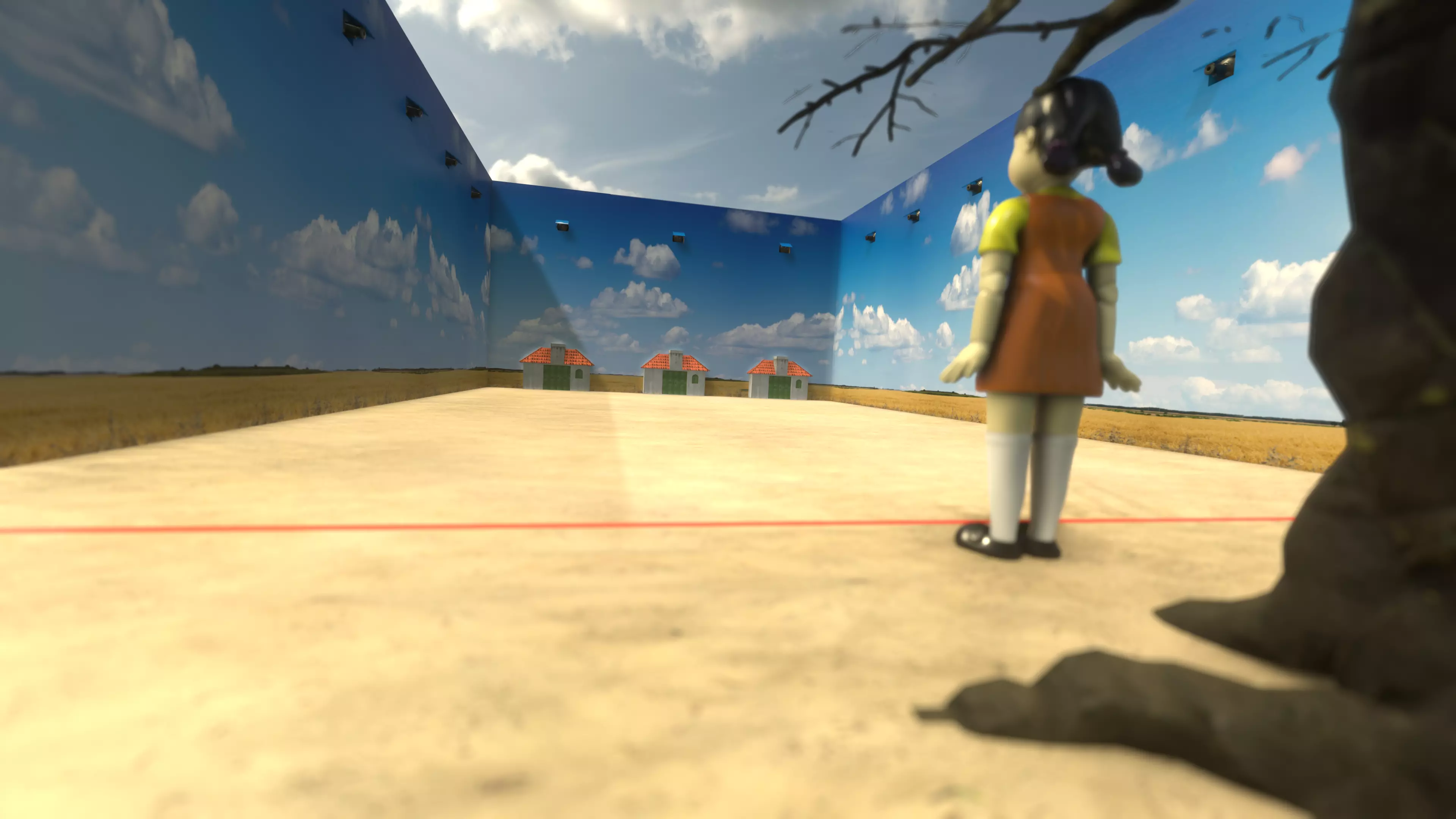 Squid Game Map 2 3D model