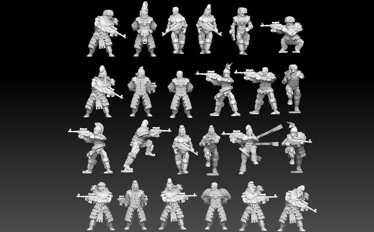 Space Persian Megapack 2 3D print model_2