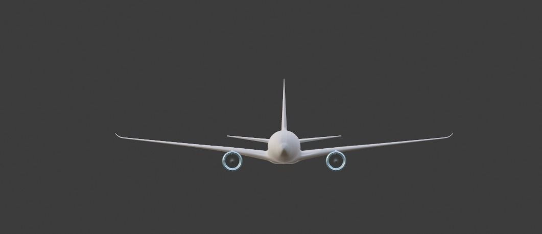 Boeing 777-300  3D print model_8