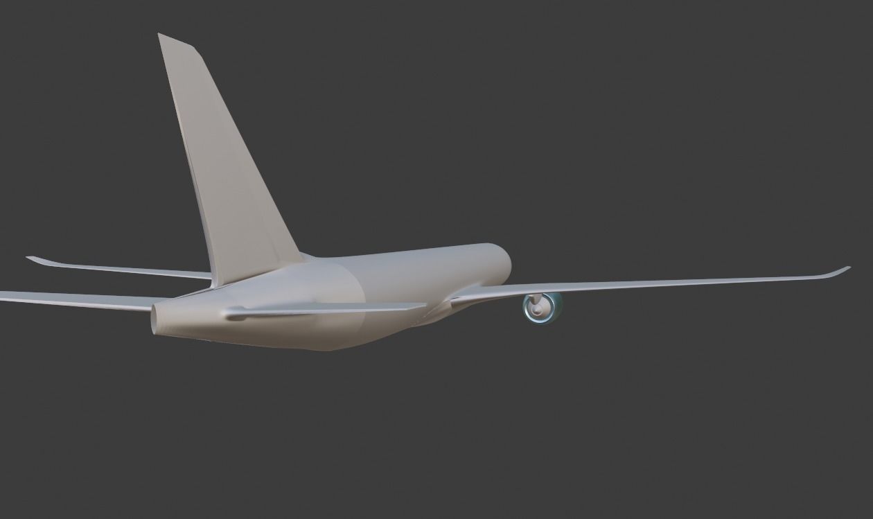 Boeing 777-300  3D print model_2