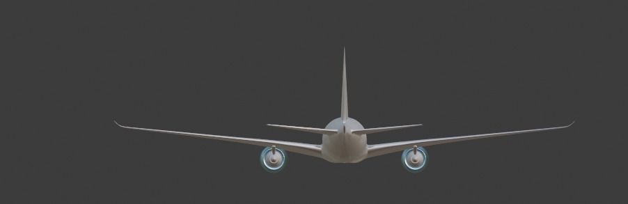 Boeing 777-300  3D print model_1