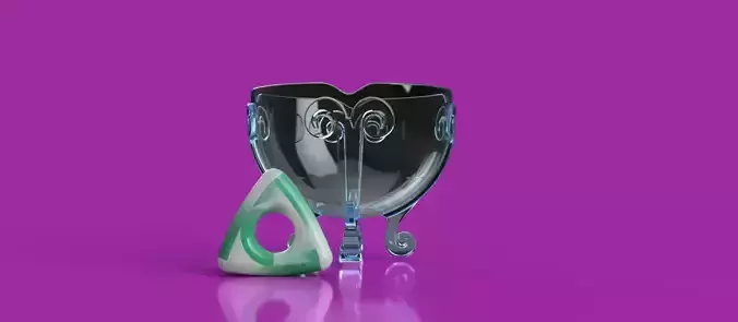 Coraline taffy bowl and seeing stone