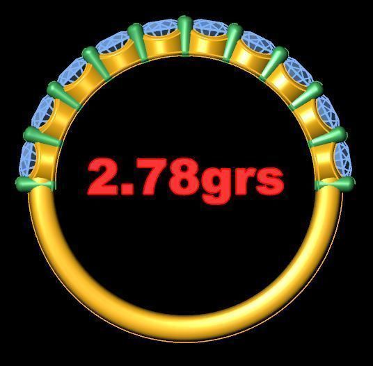 YG Shared Prong Band 3D print model_4