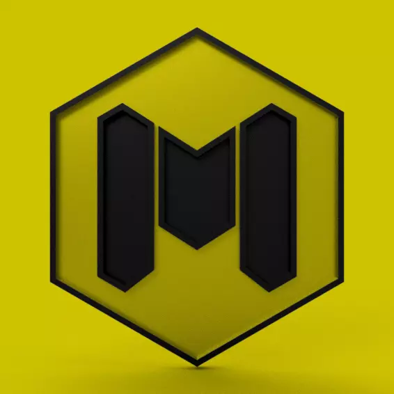 Call of duty mobile logos 3D model