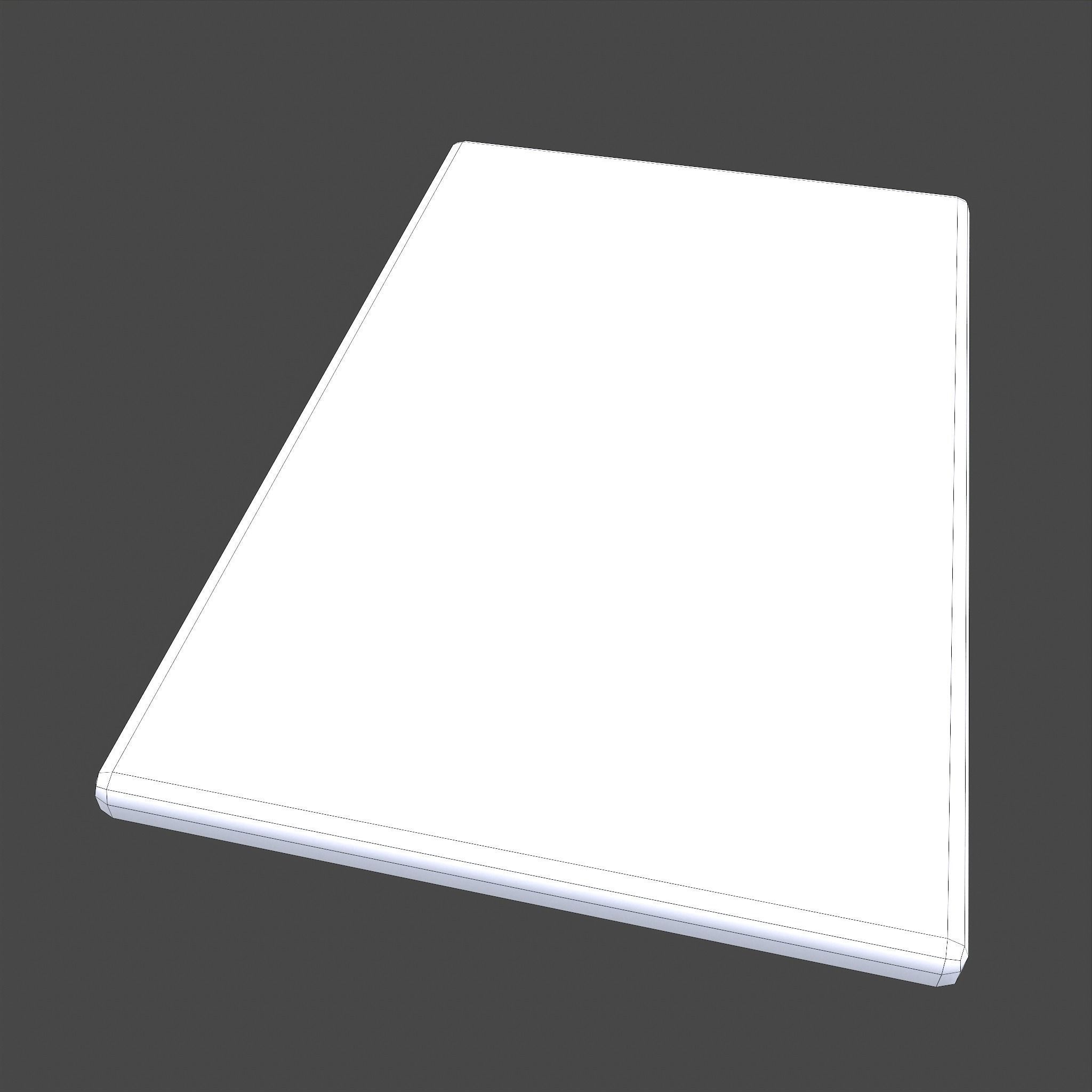 Halloween Figures Decorative Mat Low-poly 3D model_17