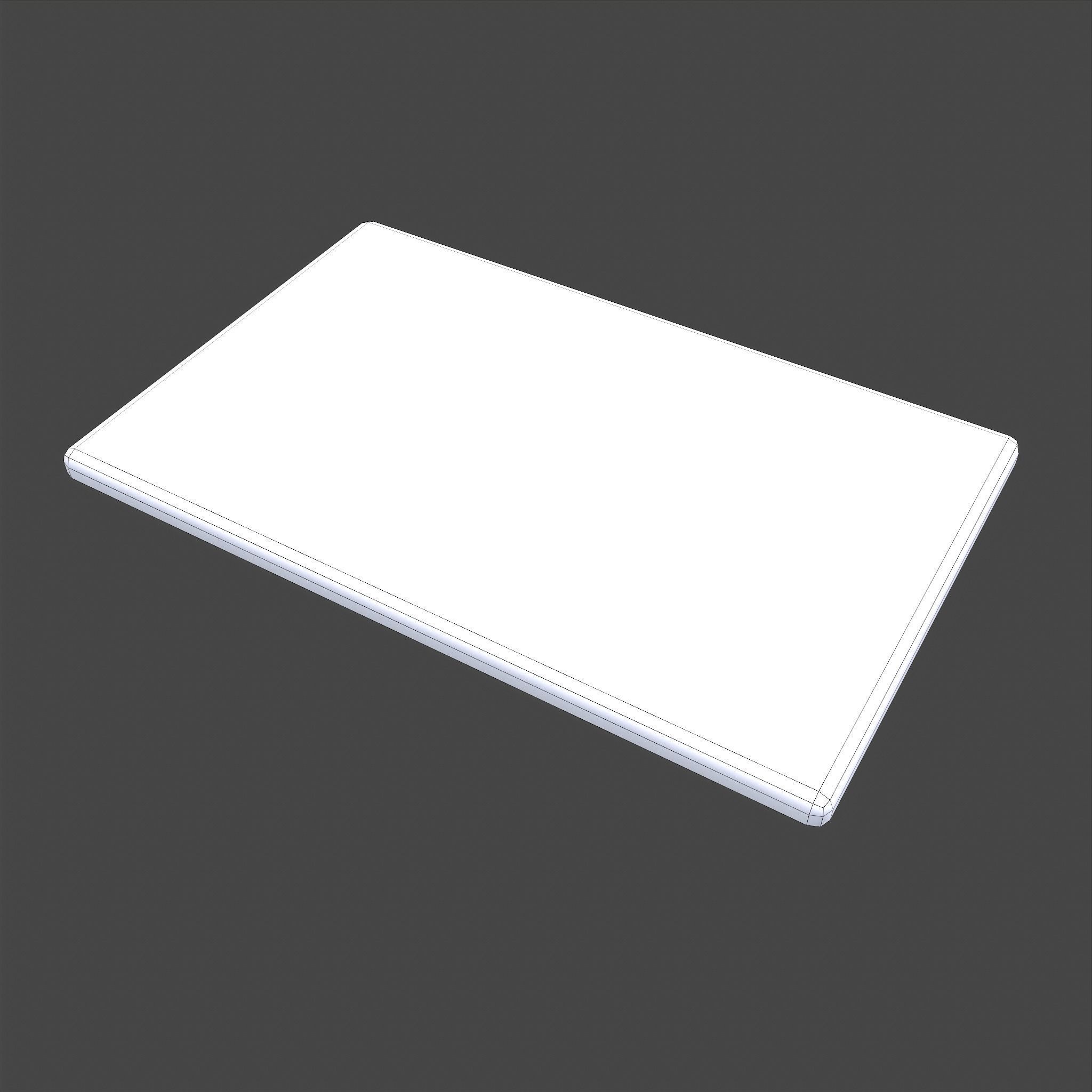 Halloween Figures Decorative Mat Low-poly 3D model_14