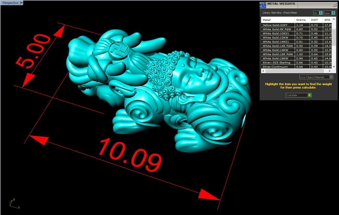 Pixiu Face Bracelet - Unicorn  bracelet - Size 10 mm 3D print model_5