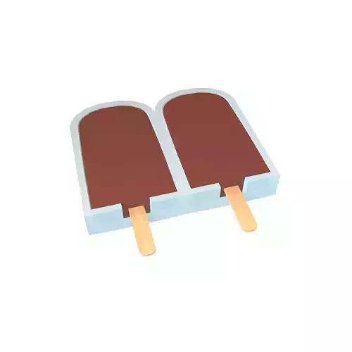 Ice Lolly With Mold v1 001