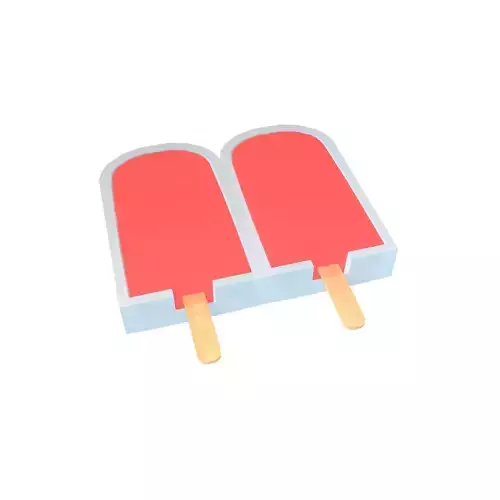 Ice Lolly With Mold v1 002