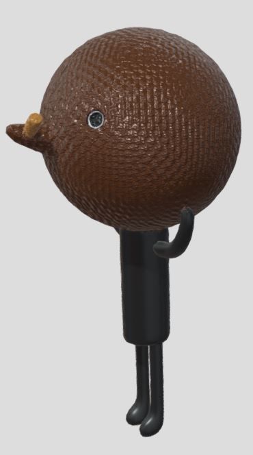 wooden character1 3D model_5