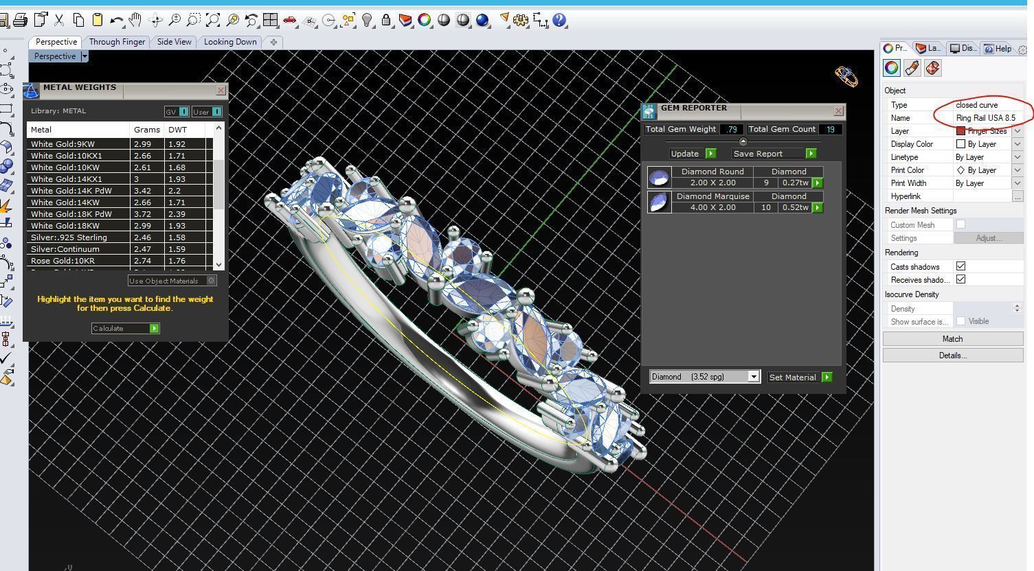 WEDDING RING MY059 3D print model_5