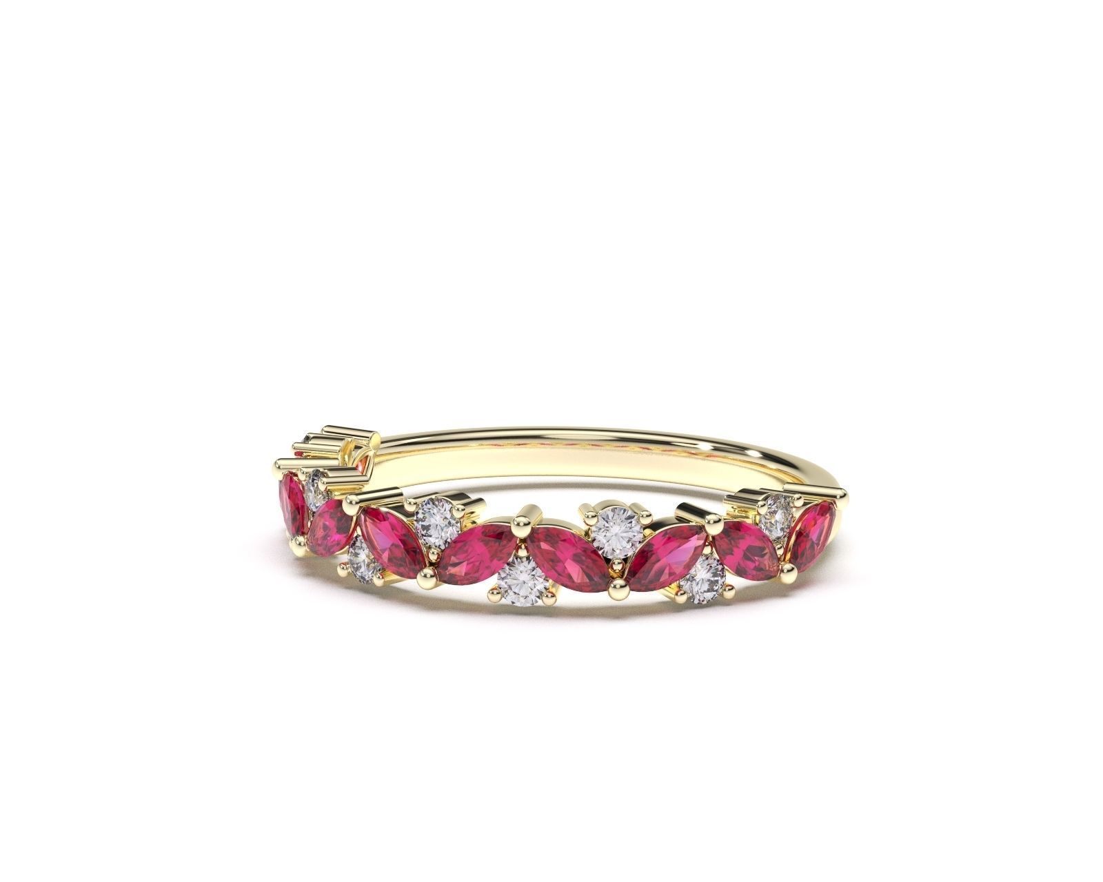 WEDDING RING MY059 3D print model_1