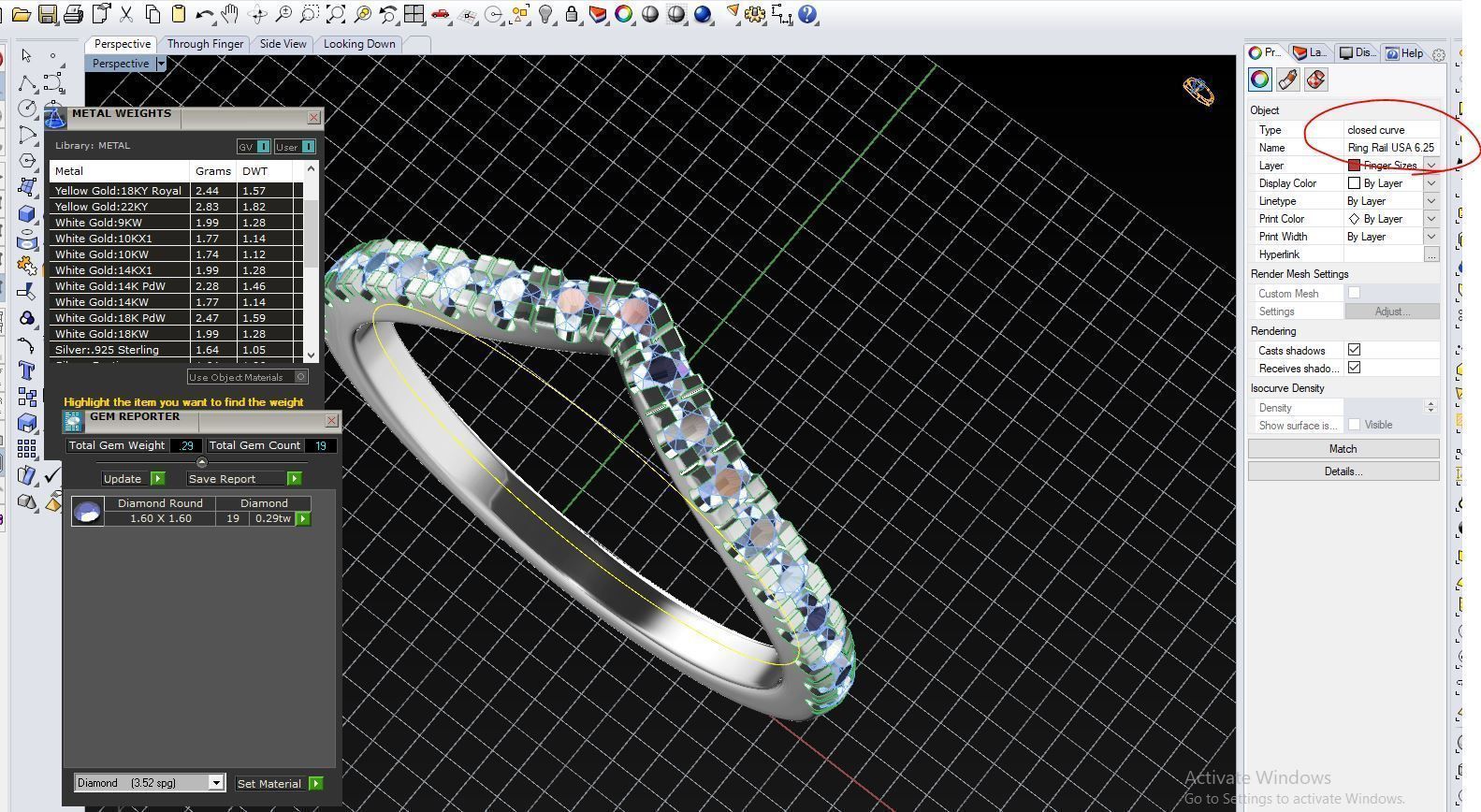 WEDDING RING MY063 3D print model_6