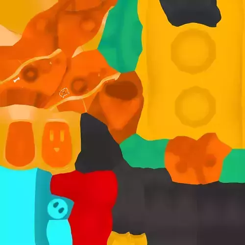 Robot plane flying in sky