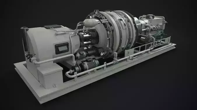 Machinery device 3D model