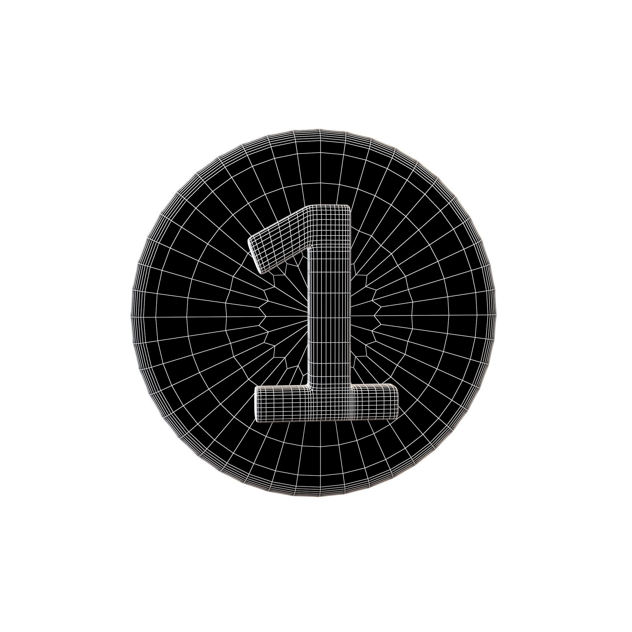 Notification Point Icon v1 001 Low-poly 3D model_5