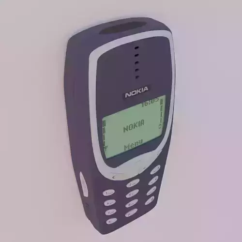 Nokia 3310 3D Model