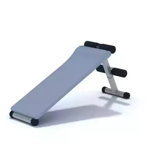 Blue Gym Equipment