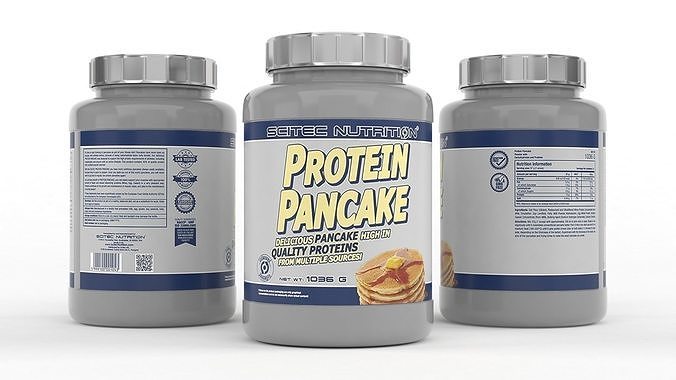 Protein Powder 3D model