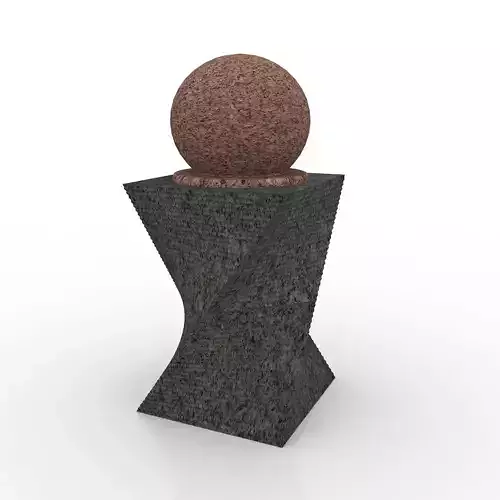 Floating Sphere Marble