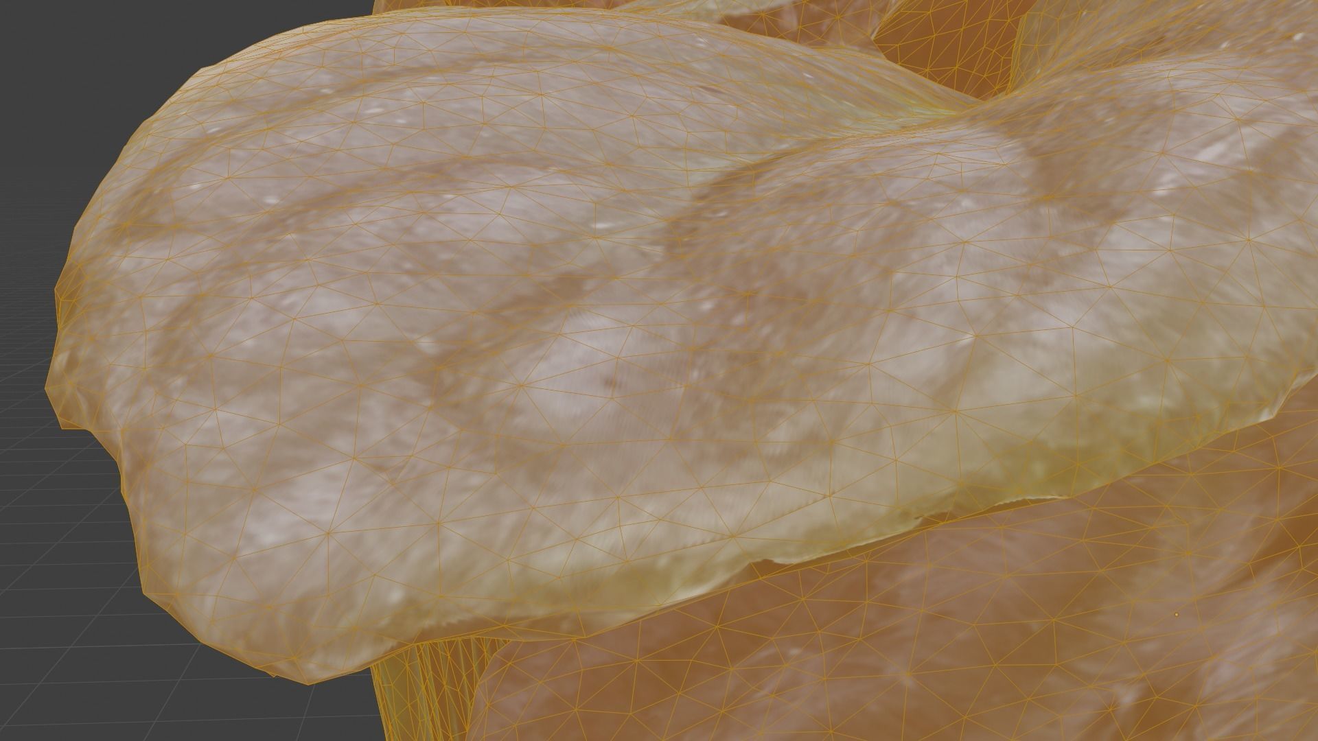 Little Flower Vase SCANNED Low-poly 3D model_16