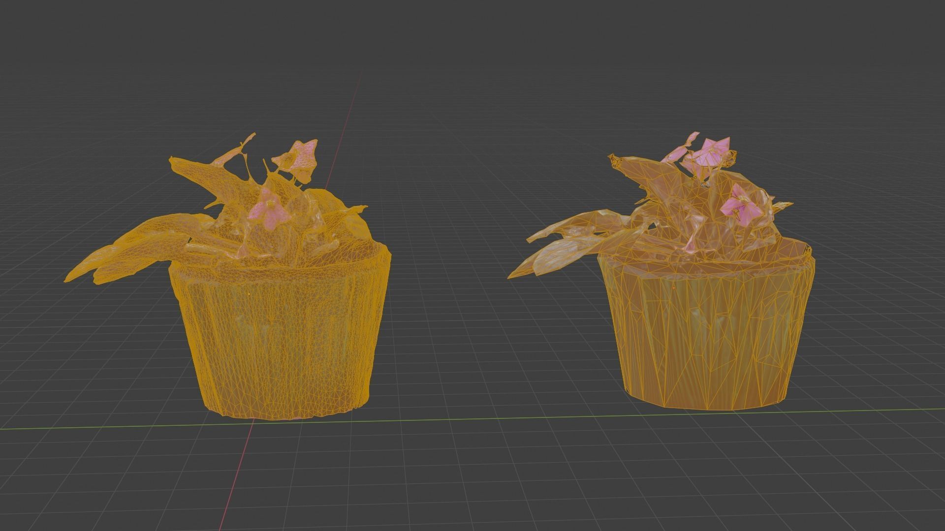 Little Flower Vase SCANNED Low-poly 3D model_15