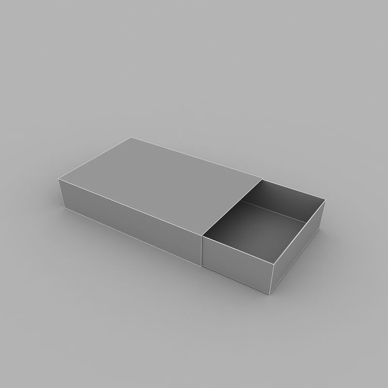Match Box 3D model_4