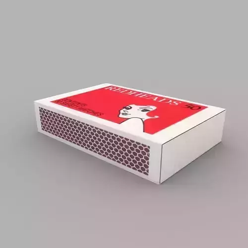 Match Box 3D model