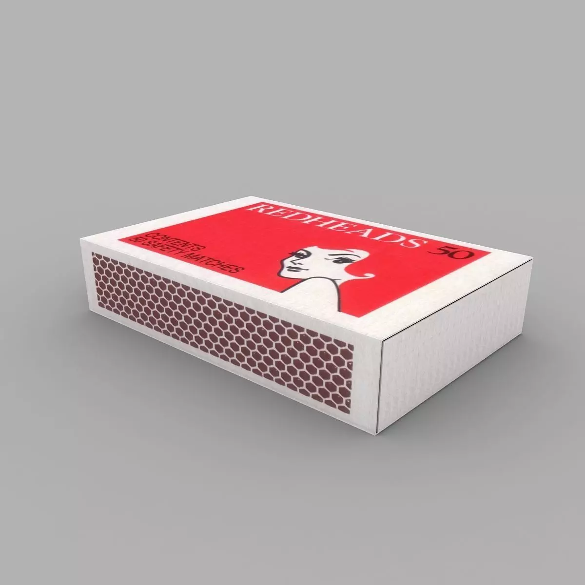 Match Box 3D model_0
