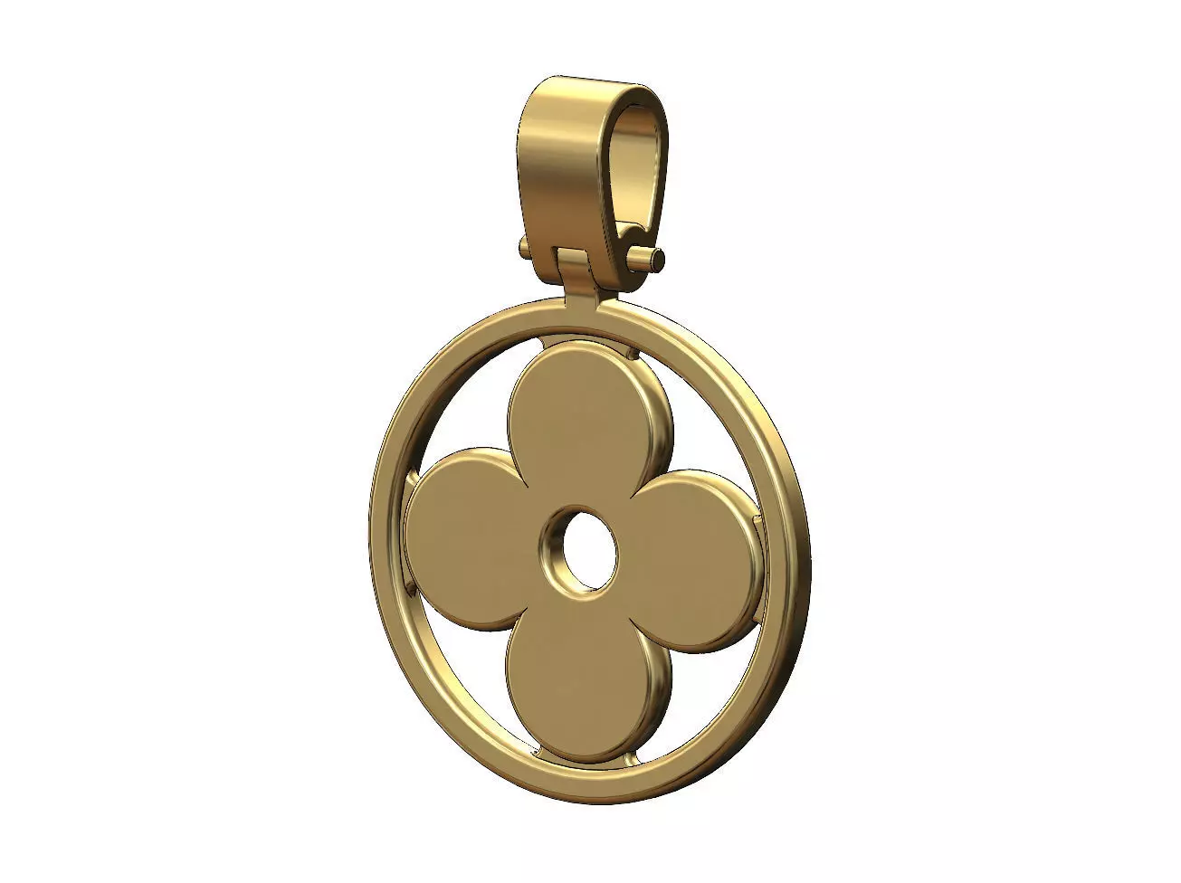 LV ornament charm pendant 3D print model
